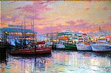 Fisherman's Wharf by Thomas Kinkade